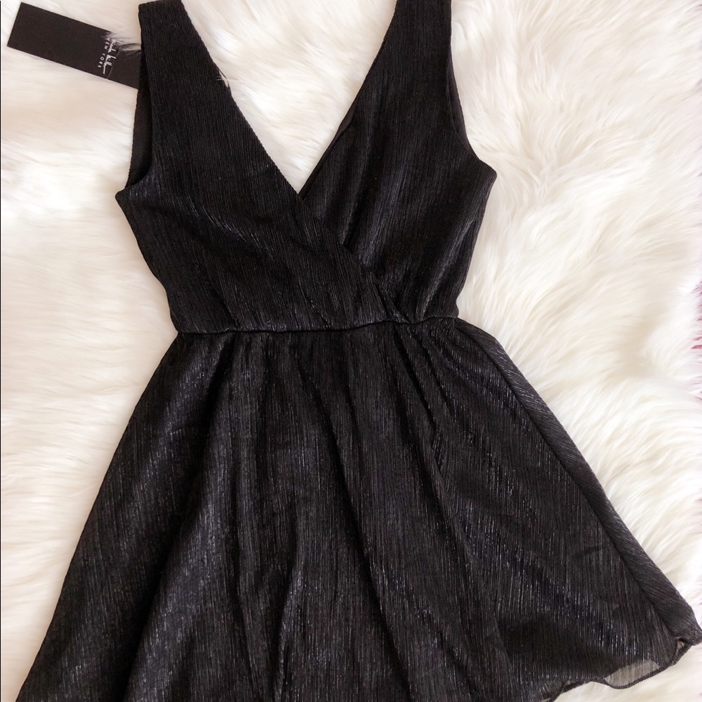 Banana Republic V-Neck Black Cocktail Dress